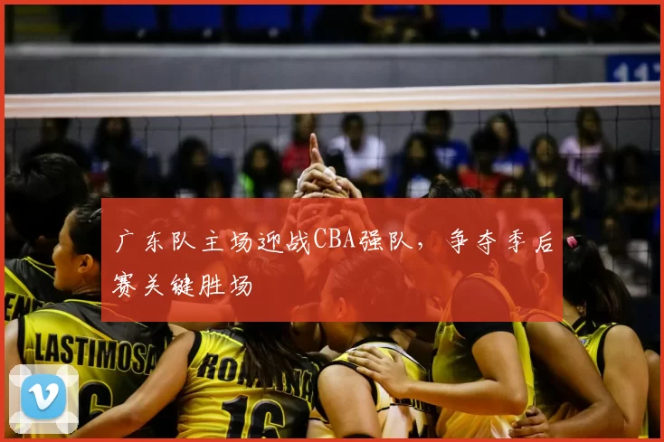 广东队主场迎战CBA强队,争夺季后赛关键胜场