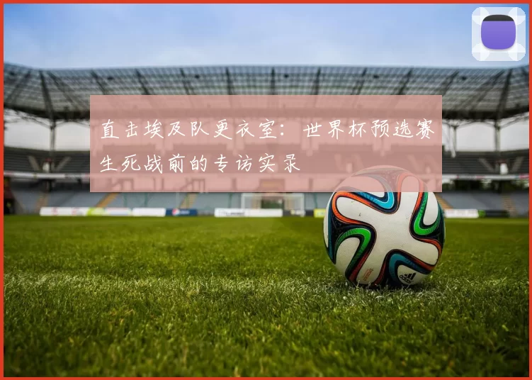 直击埃及队更衣室：世界杯预选赛生死战前的专访实录